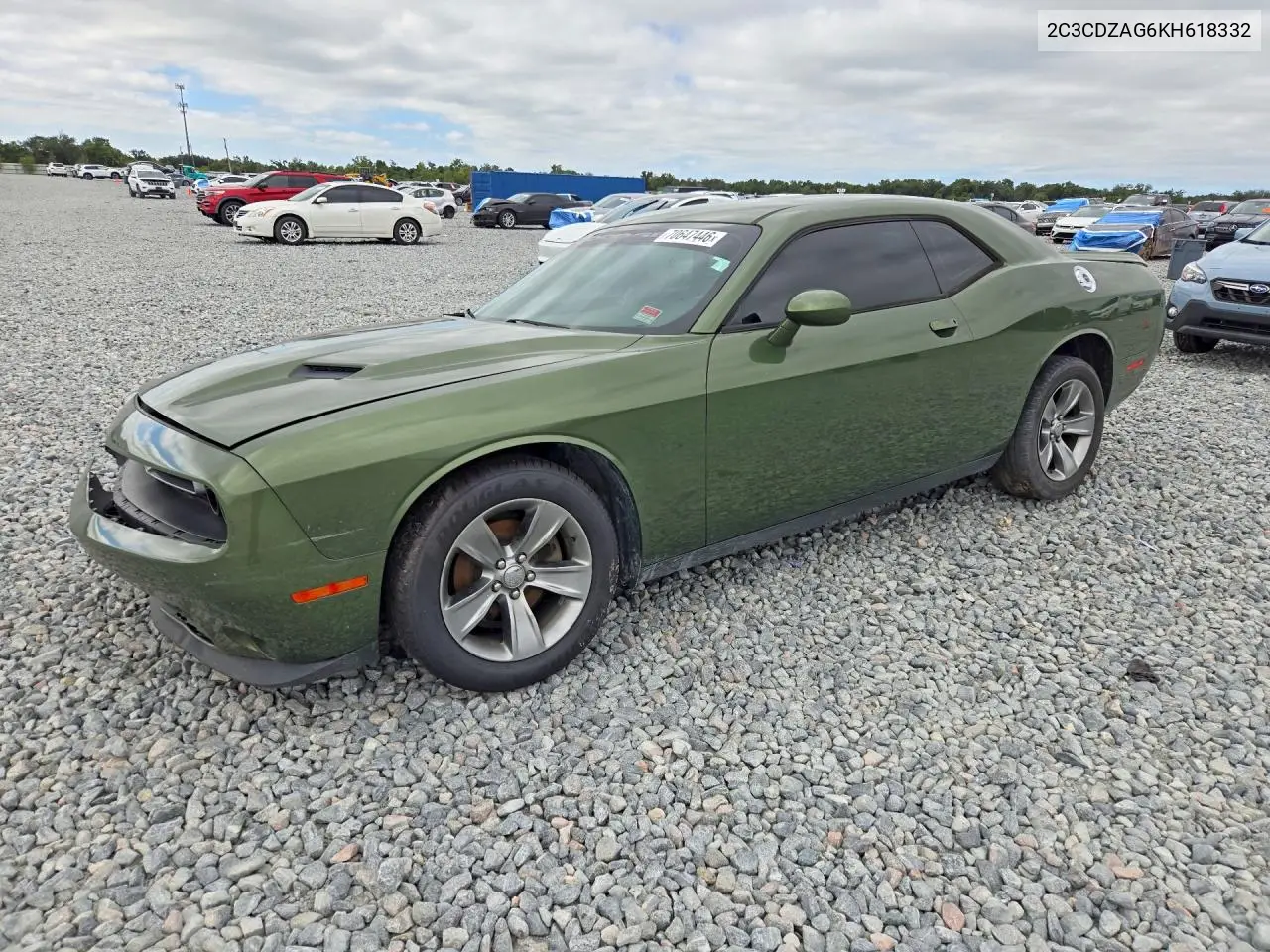 DODGE CHALLENGER 2019, VIN 2C3CDZAG6KH618332