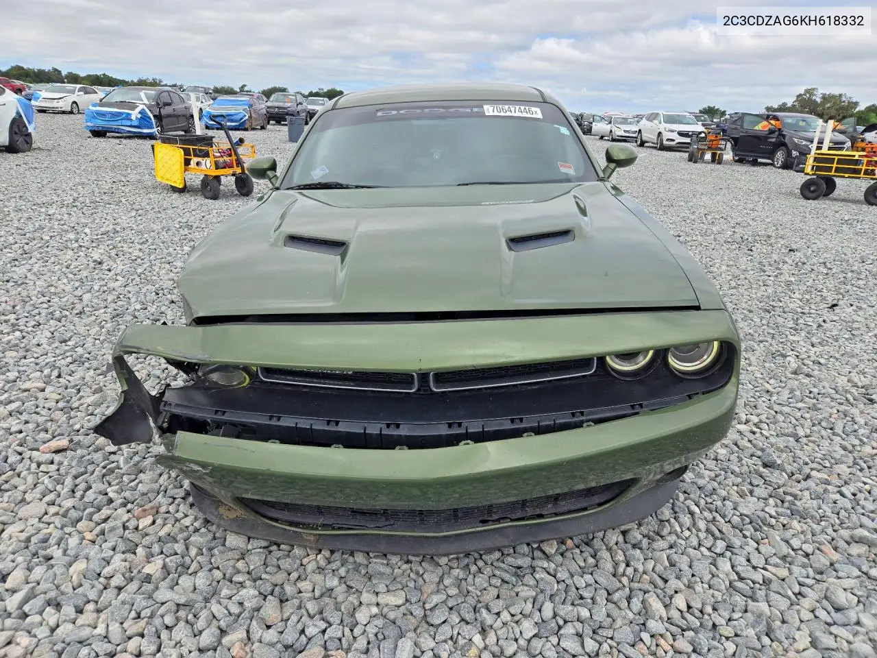 2019 DODGE CHALLENGER VIN 2C3CDZAG6KH618332 — фото 5