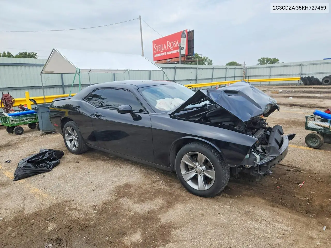 2019 DODGE CHALLENGER VIN 2C3CDZAG5KH727459 — фото 5