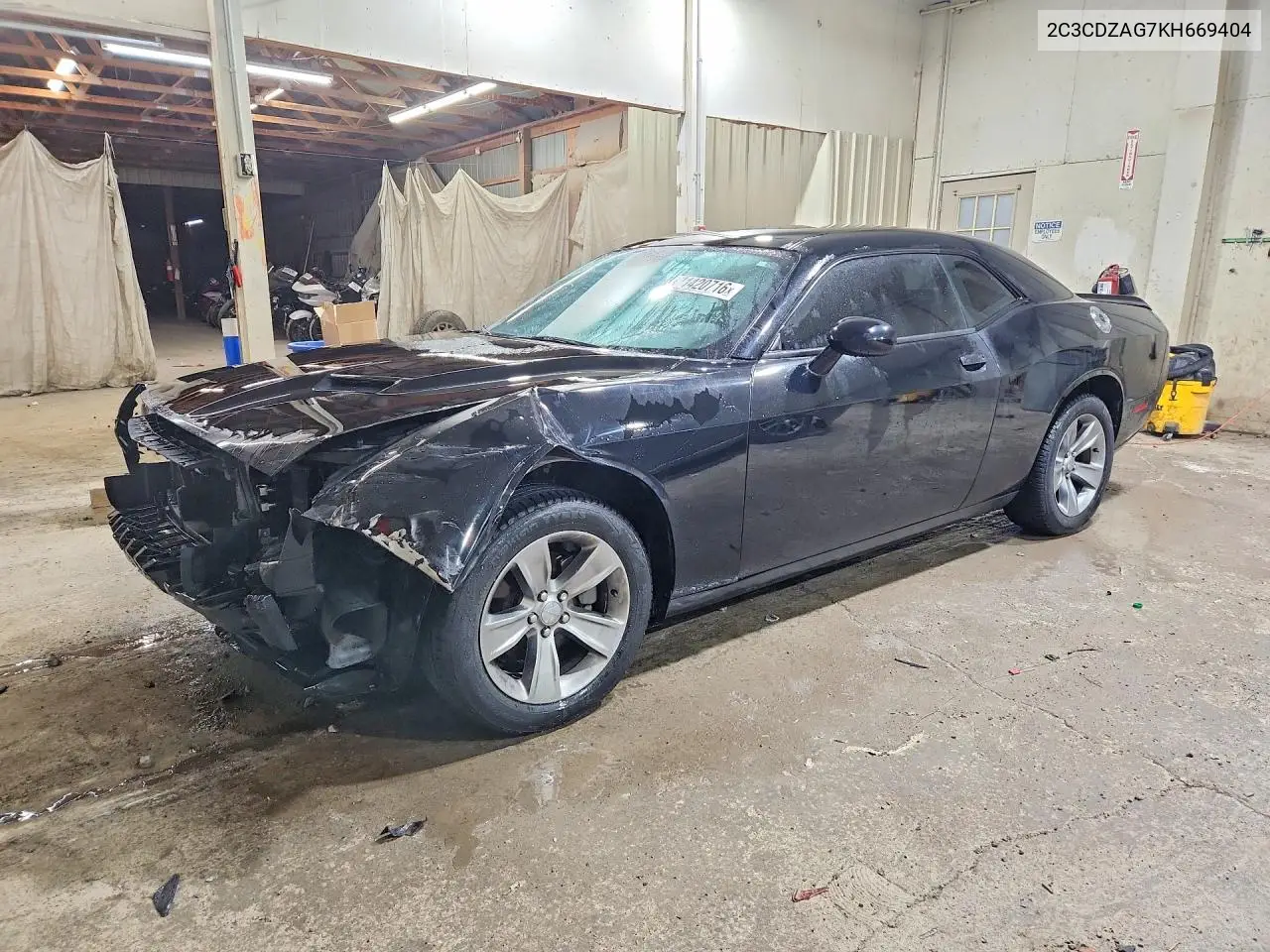 DODGE CHALLENGER 2019, VIN 2C3CDZAG7KH669404