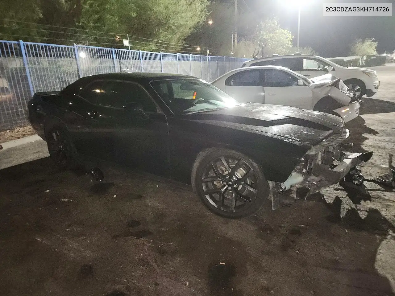 2019 DODGE CHALLENGER VIN 2C3CDZAG3KH714726 — фото 4