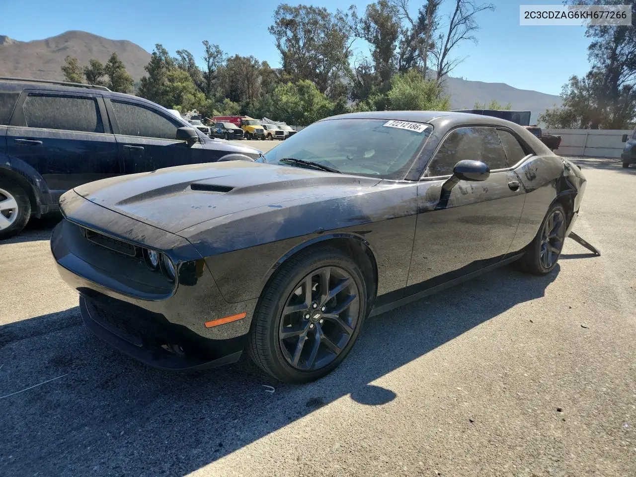 DODGE CHALLENGER 2019, VIN 2C3CDZAG6KH677266