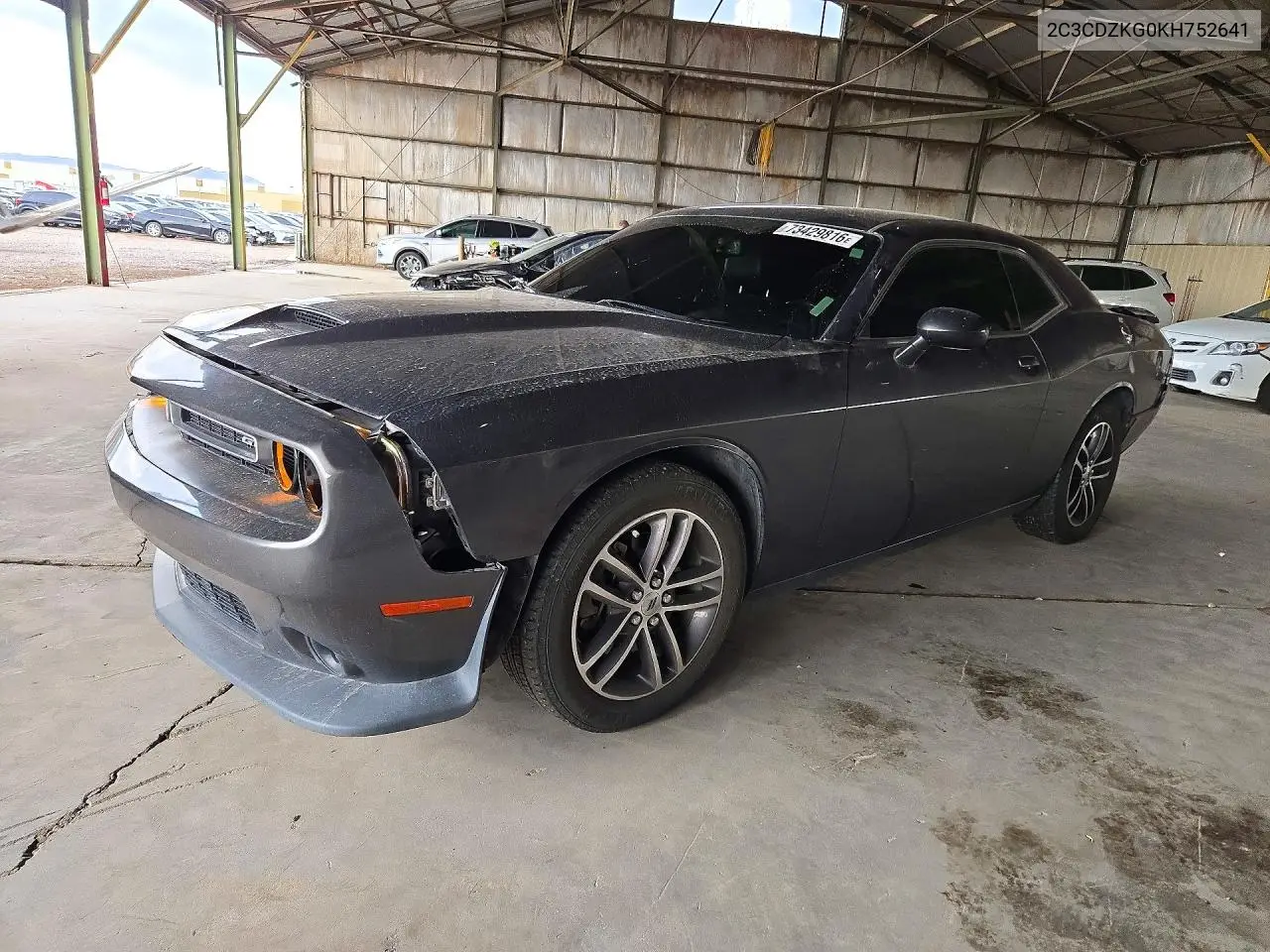 DODGE CHALLENGER 2019, VIN 2C3CDZKG0KH752641