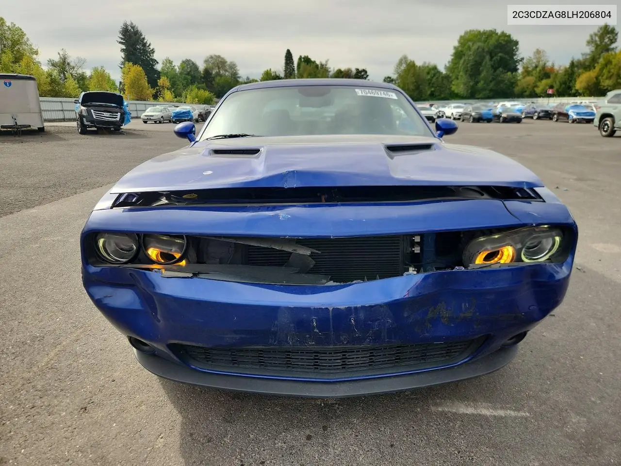 2020 DODGE CHALLENGER VIN 2C3CDZAG8LH206804 — фото 5