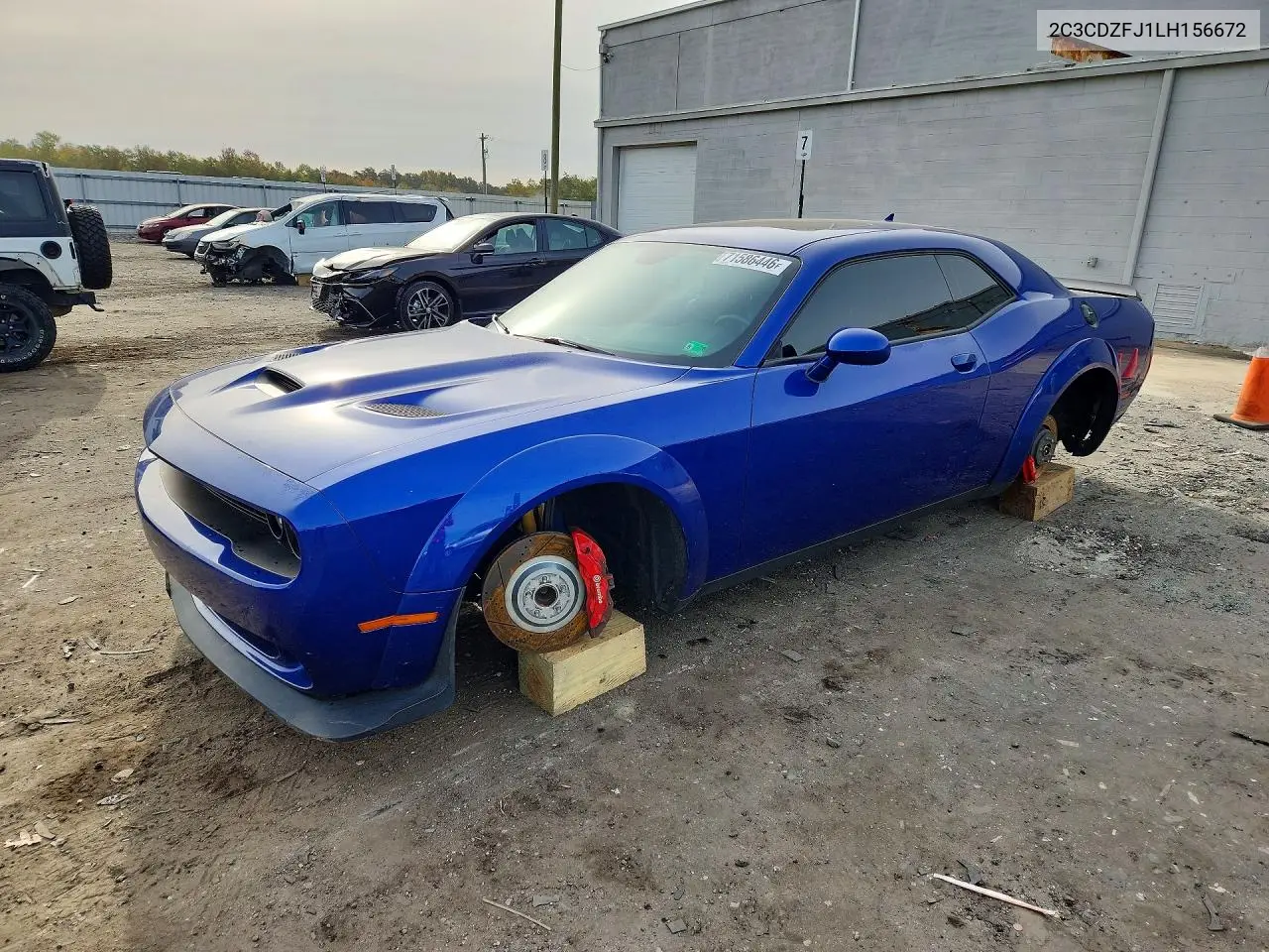 DODGE CHALLENGER 2020, VIN 2C3CDZFJ1LH156672