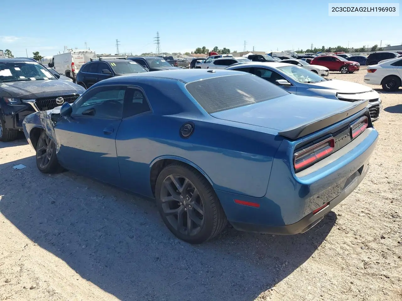 DODGE CHALLENGER 2020, VIN 2C3CDZAG2LH196903