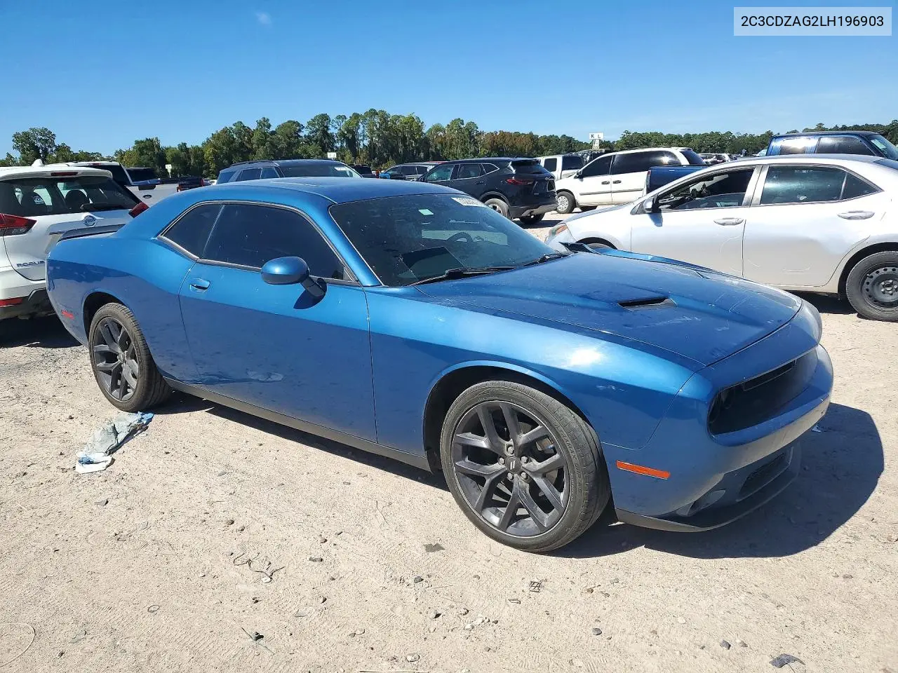2020 DODGE CHALLENGER VIN 2C3CDZAG2LH196903 — фото 4