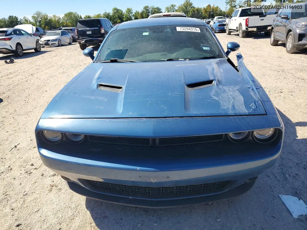 2020 DODGE CHALLENGER VIN 2C3CDZAG2LH196903 — фото 5