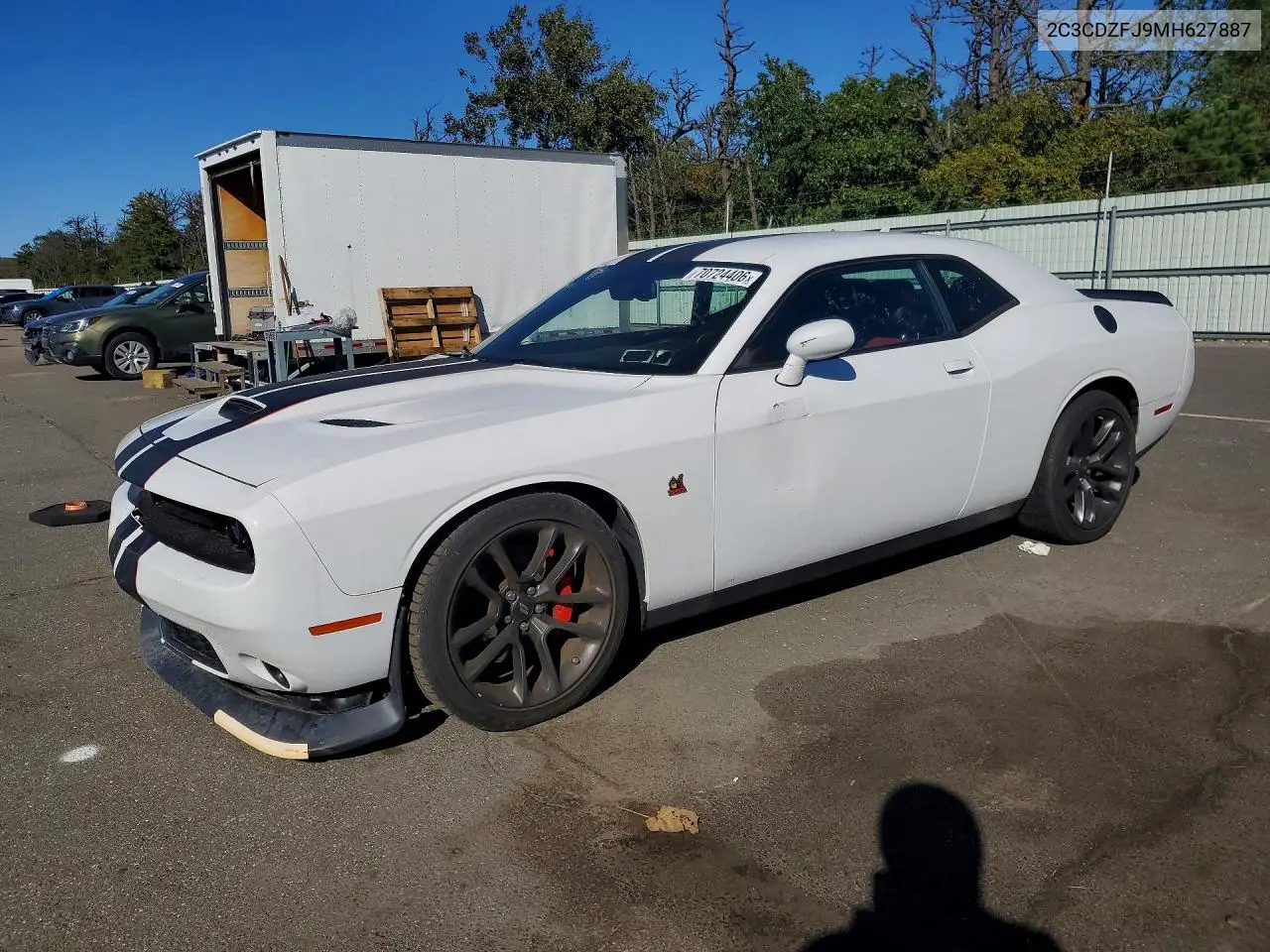 DODGE CHALLENGER 2021, VIN 2C3CDZFJ9MH627887