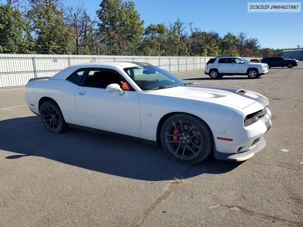 2021 DODGE CHALLENGER VIN 2C3CDZFJ9MH627887 — фото 4