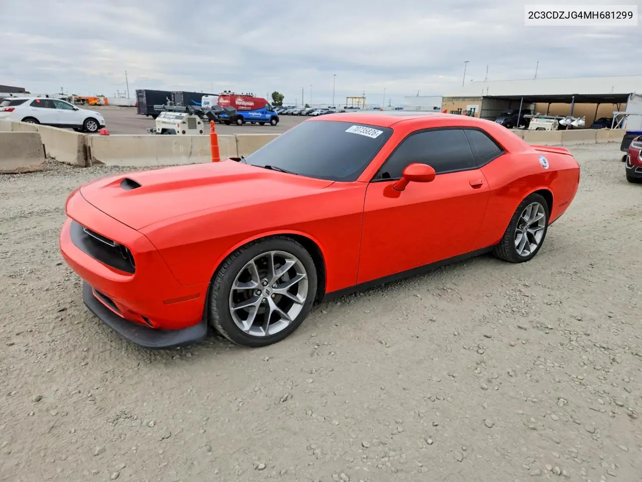 DODGE CHALLENGER 2021, VIN 2C3CDZJG4MH681299