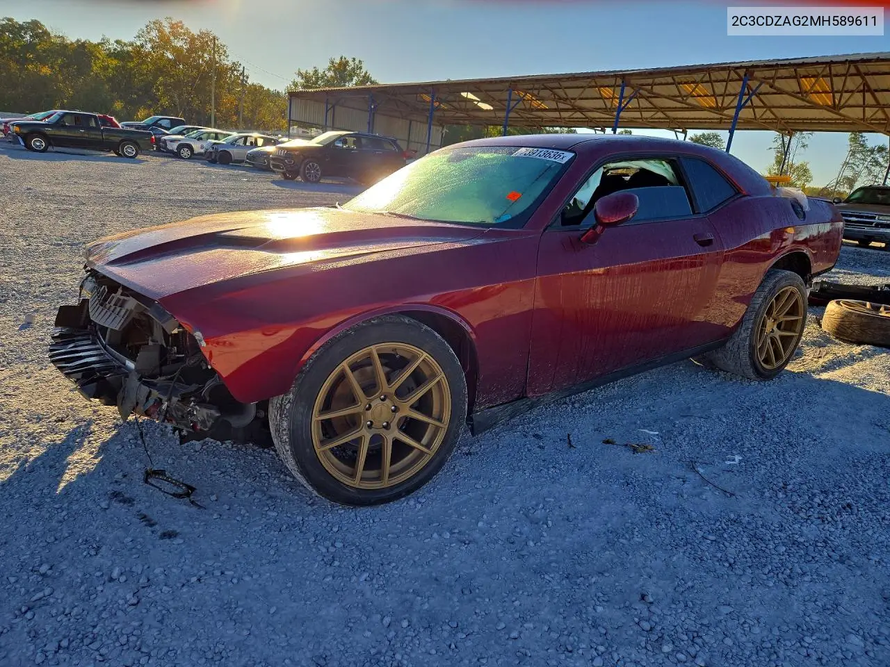DODGE CHALLENGER 2021, VIN 2C3CDZAG2MH589611