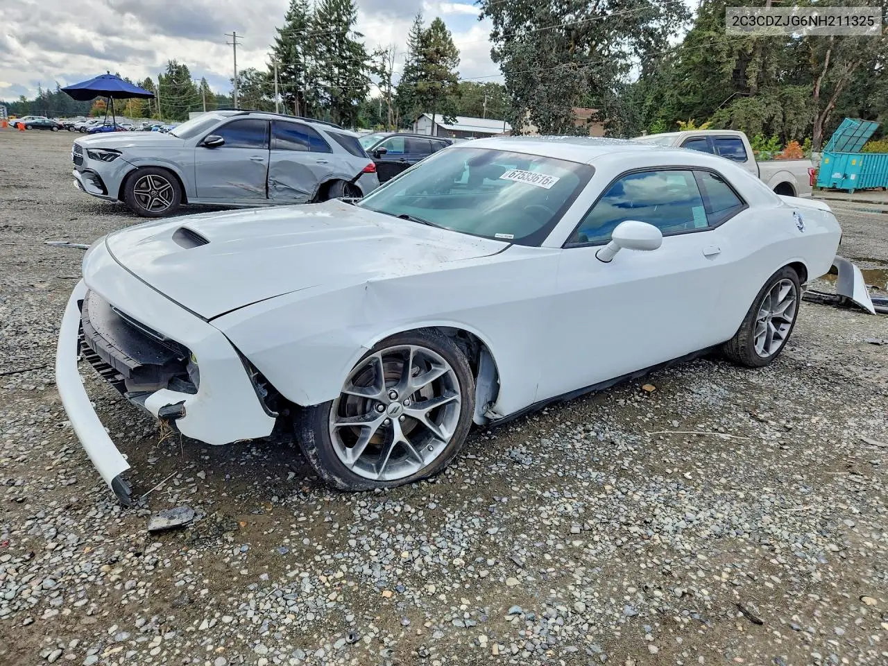 DODGE CHALLENGER 2022, VIN 2C3CDZJG6NH211325