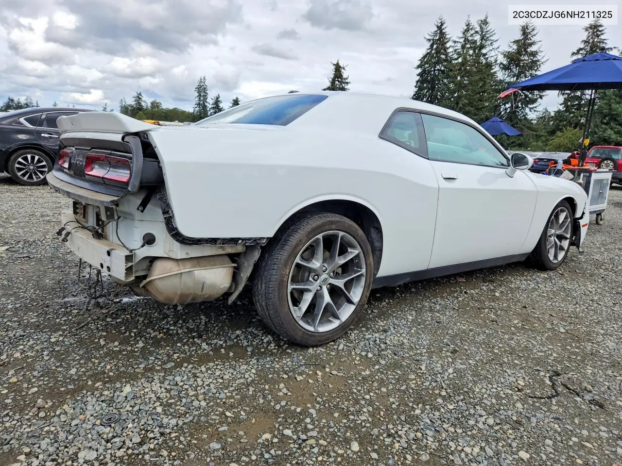 2022 DODGE CHALLENGER VIN 2C3CDZJG6NH211325 — фото 3