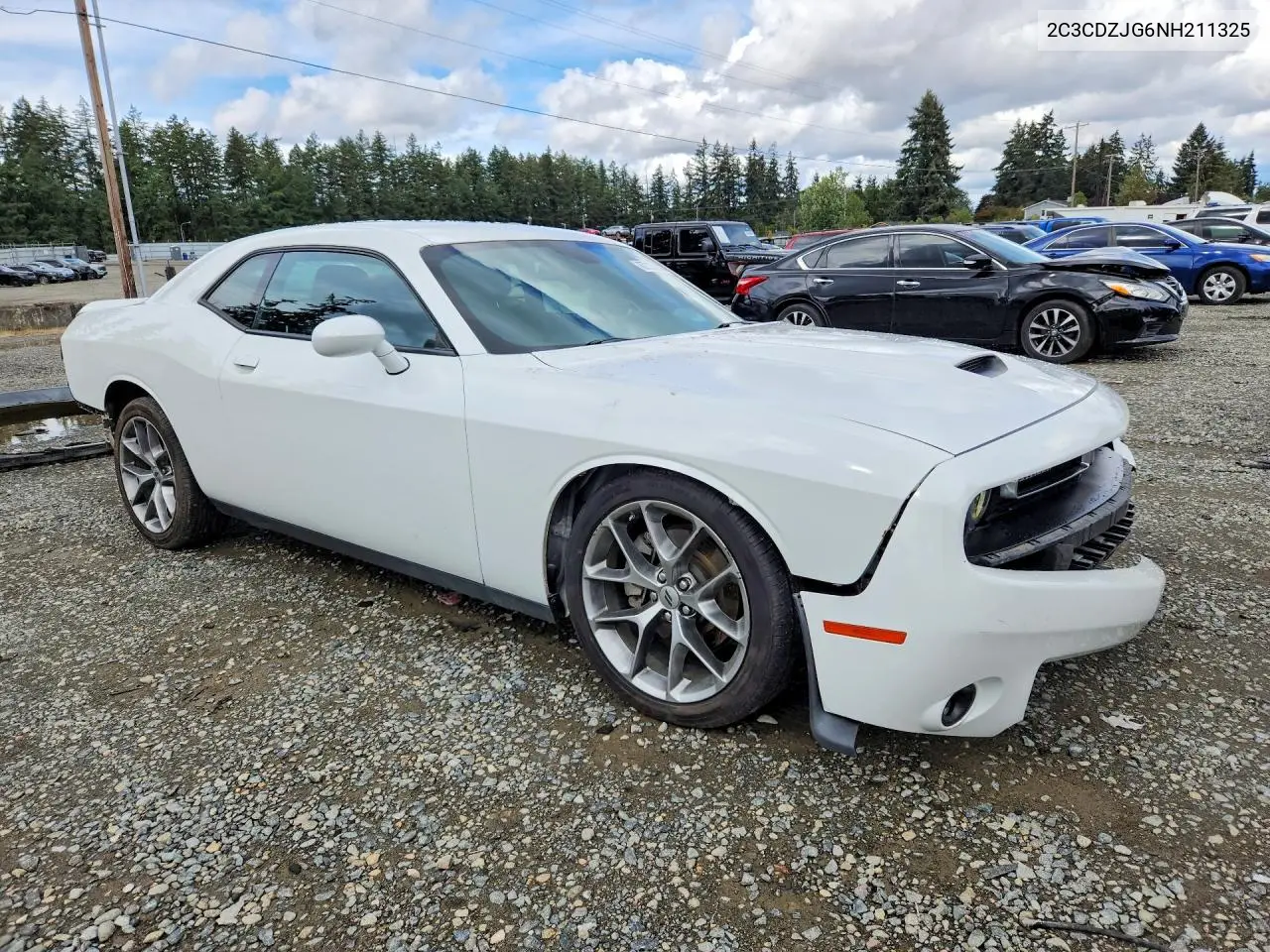 2022 DODGE CHALLENGER VIN 2C3CDZJG6NH211325 — фото 4
