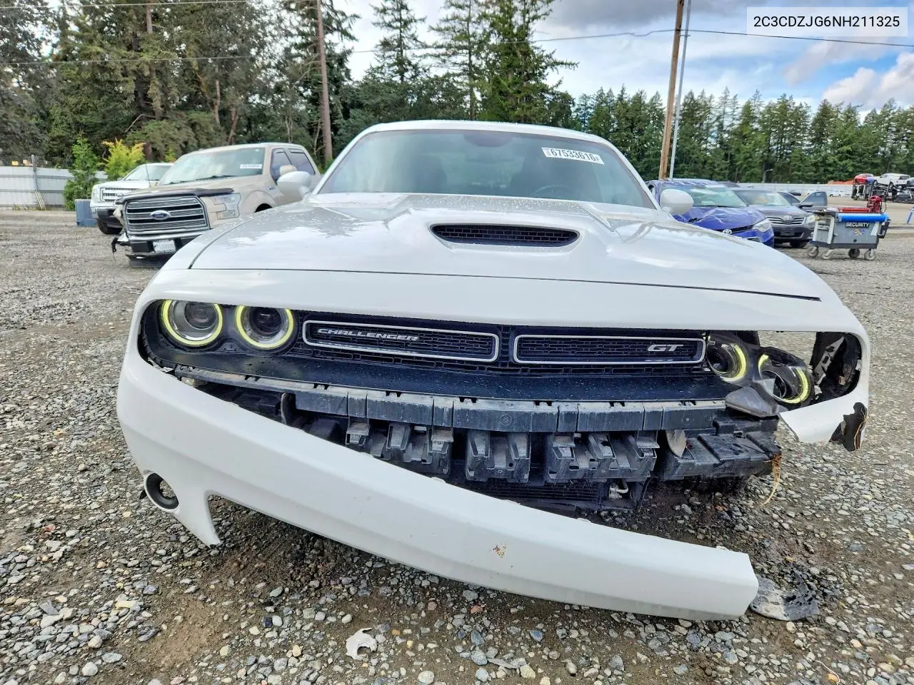 2022 DODGE CHALLENGER VIN 2C3CDZJG6NH211325 — фото 5
