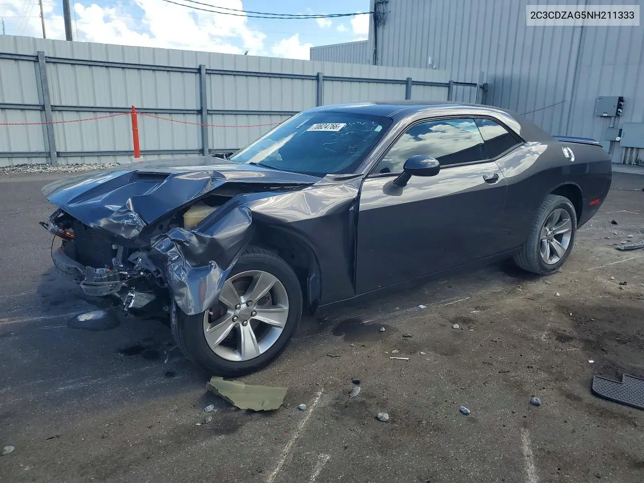 DODGE CHALLENGER 2022, VIN 2C3CDZAG5NH211333