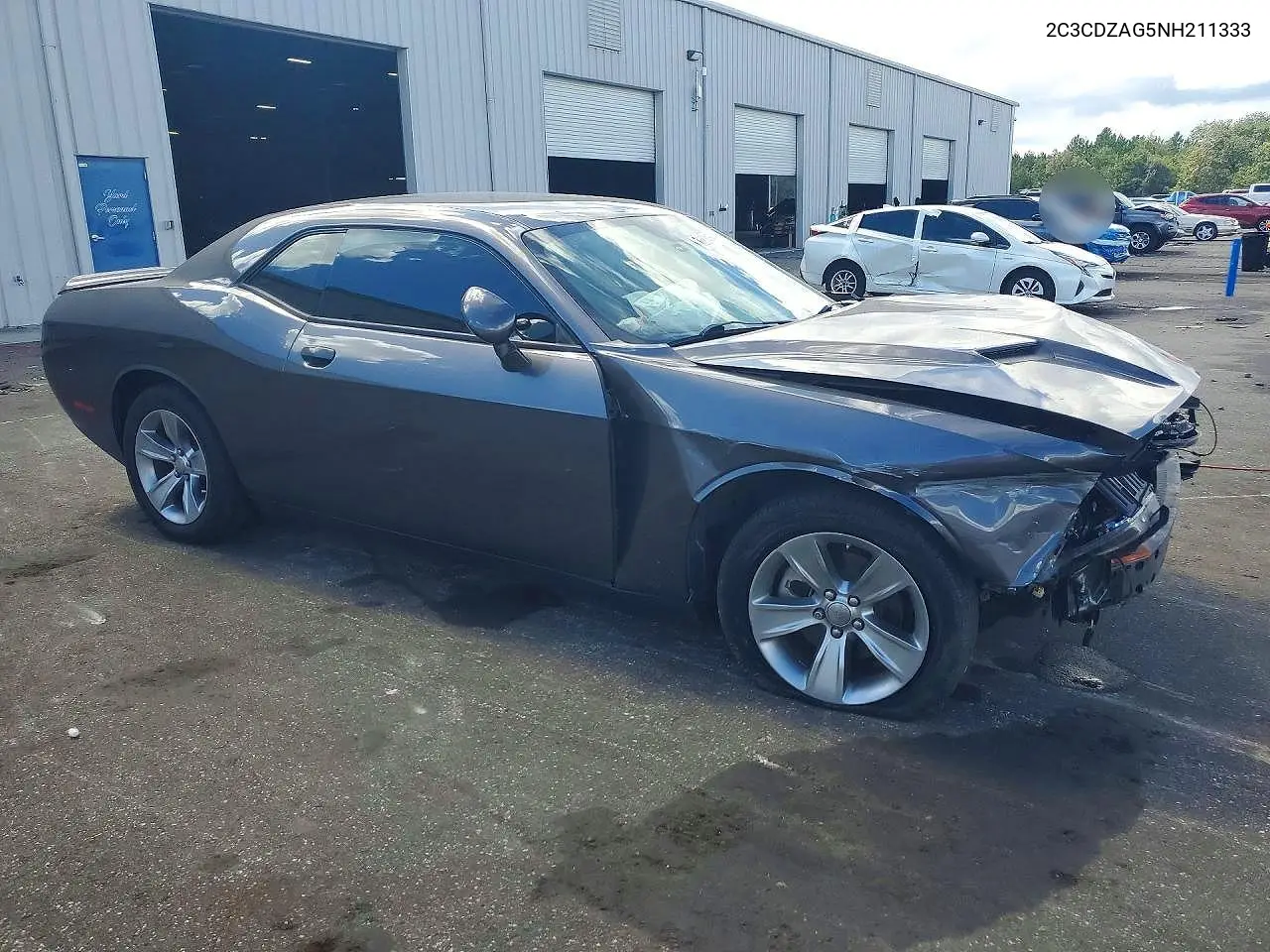 2022 DODGE CHALLENGER VIN 2C3CDZAG5NH211333 — фото 4
