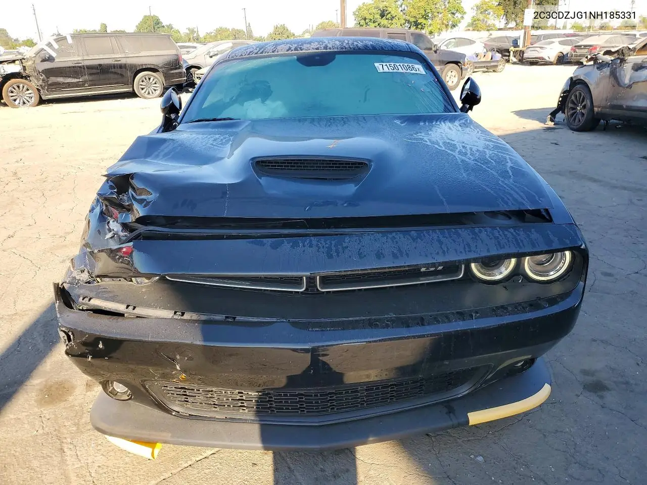 2022 DODGE CHALLENGER VIN 2C3CDZJG1NH185331 — фото 5