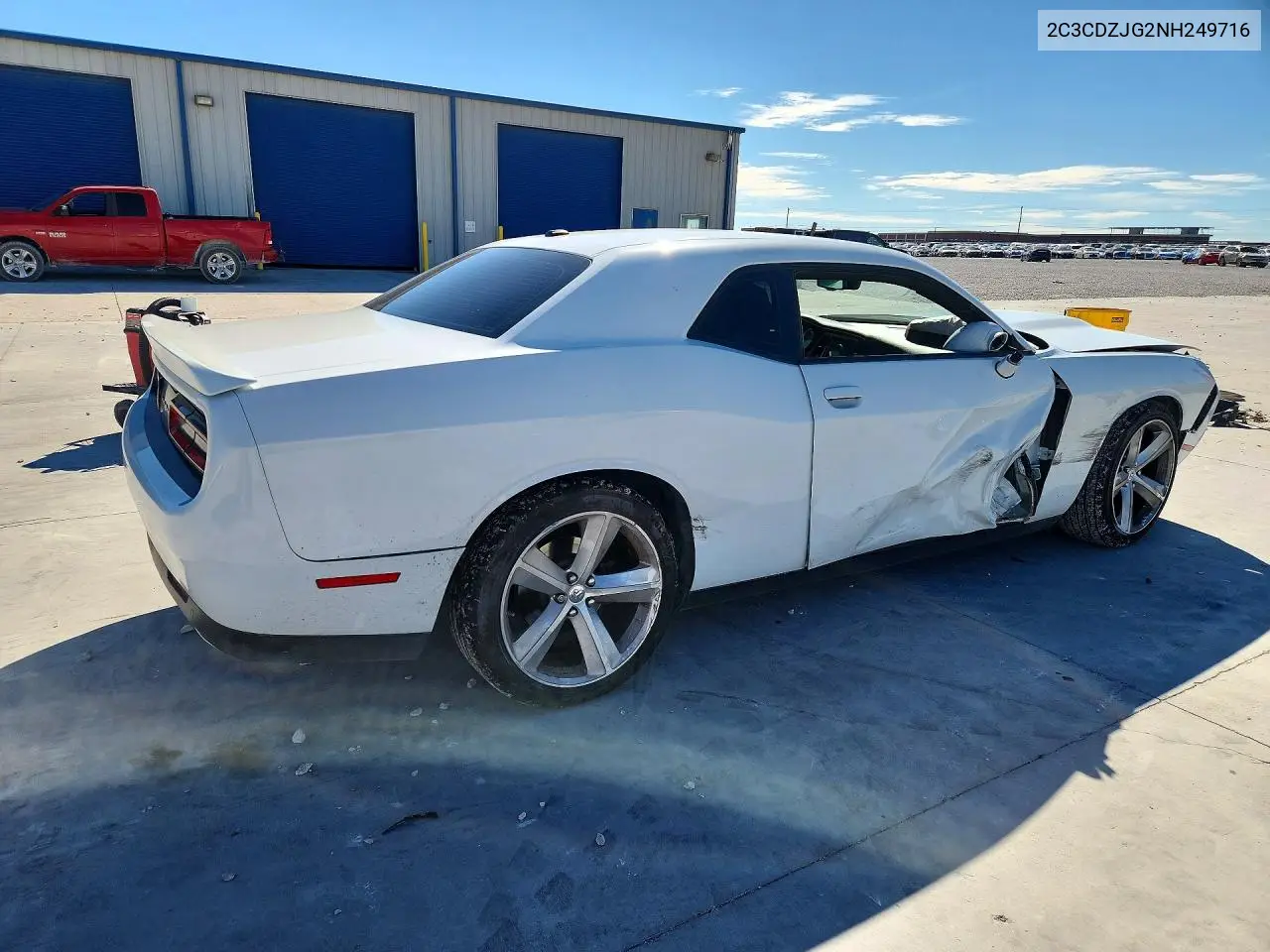 2022 DODGE CHALLENGER VIN 2C3CDZJG2NH249716 — фото 3