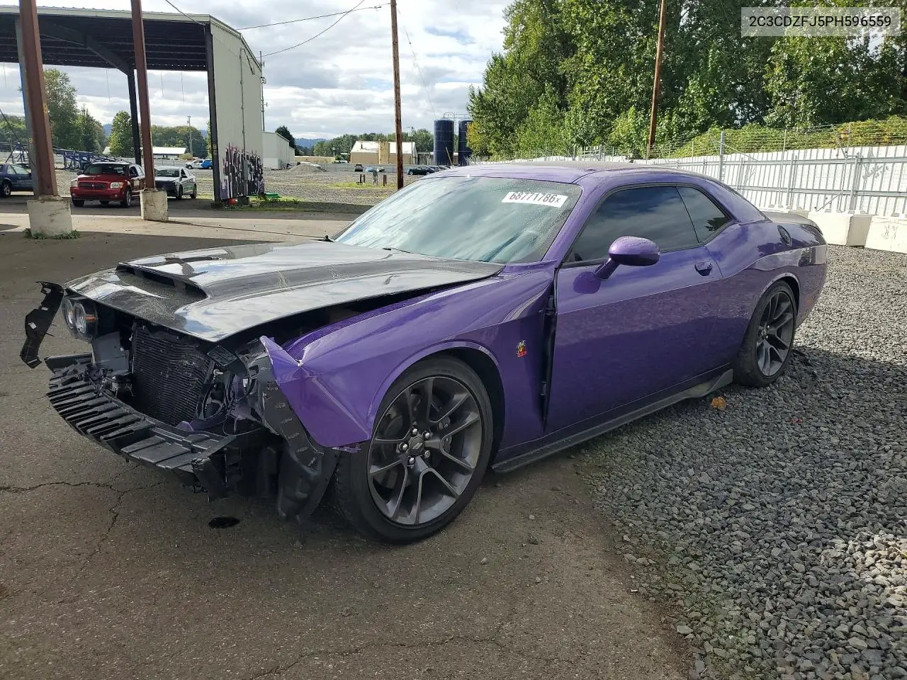 DODGE CHALLENGER 2023, VIN 2C3CDZFJ5PH596559