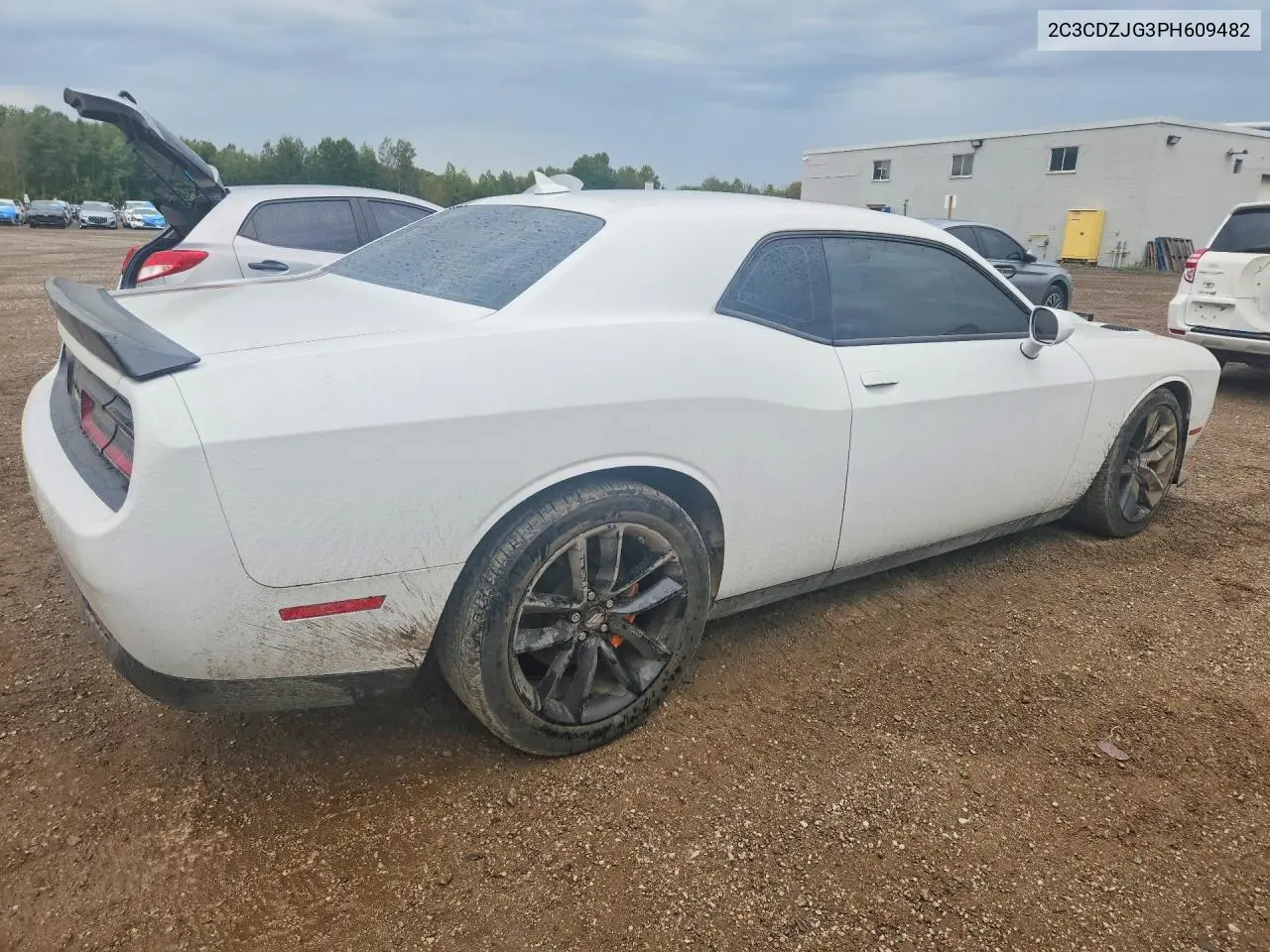 2023 DODGE CHALLENGER VIN 2C3CDZJG3PH609482 — фото 3