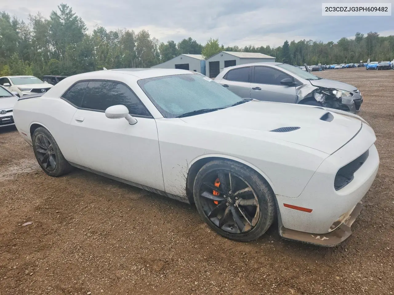 2023 DODGE CHALLENGER VIN 2C3CDZJG3PH609482 — фото 4