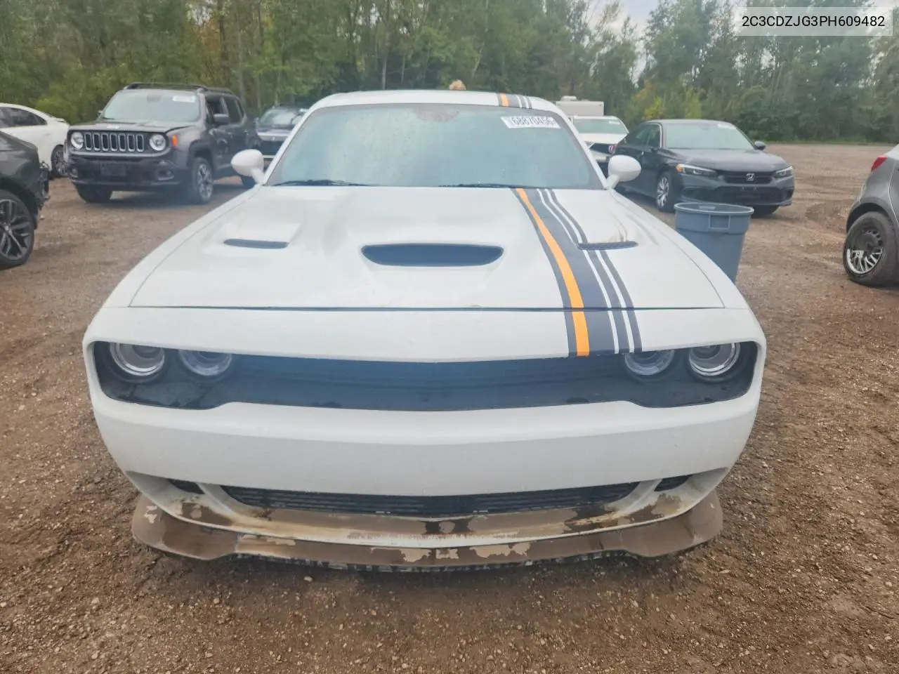 2023 DODGE CHALLENGER VIN 2C3CDZJG3PH609482 — фото 5