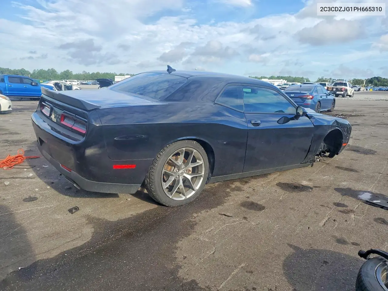2023 DODGE CHALLENGER VIN 2C3CDZJG1PH665310 — фото 3