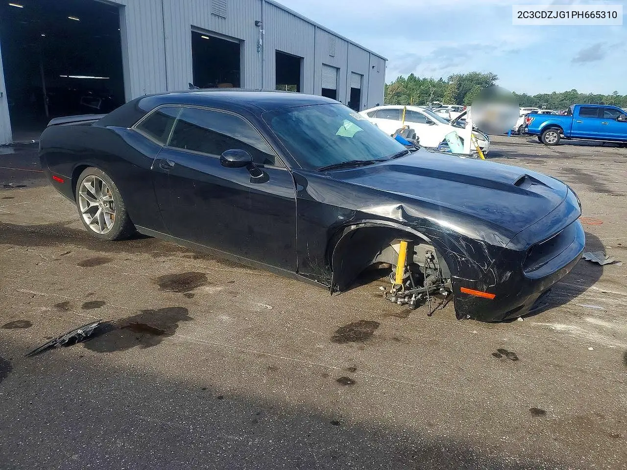 2023 DODGE CHALLENGER VIN 2C3CDZJG1PH665310 — фото 4