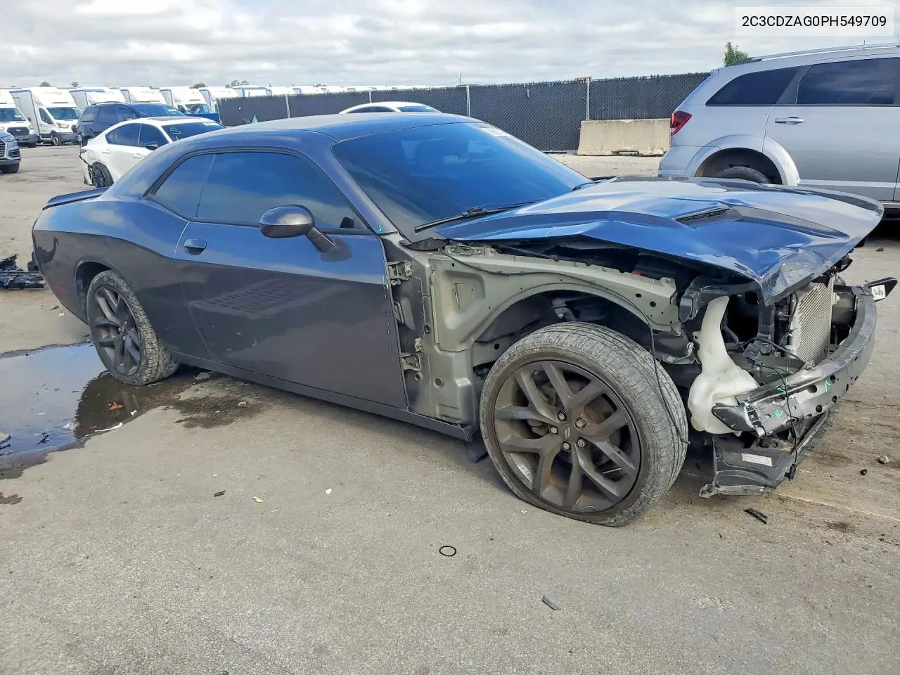 2023 DODGE CHALLENGER VIN 2C3CDZAG0PH549709 — фото 4