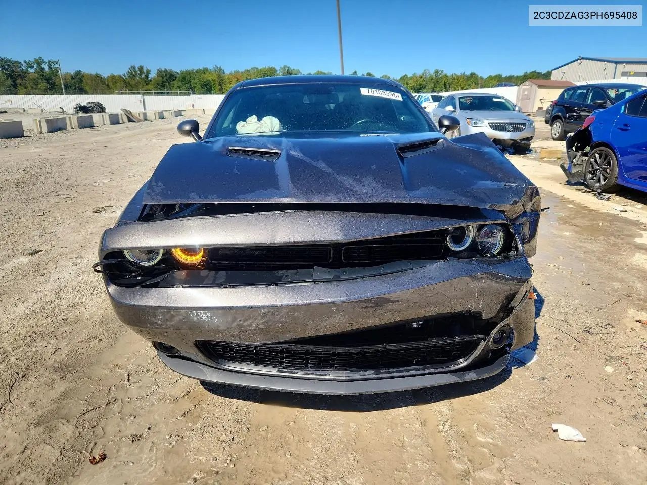 2023 DODGE CHALLENGER VIN 2C3CDZAG3PH695408 — фото 5