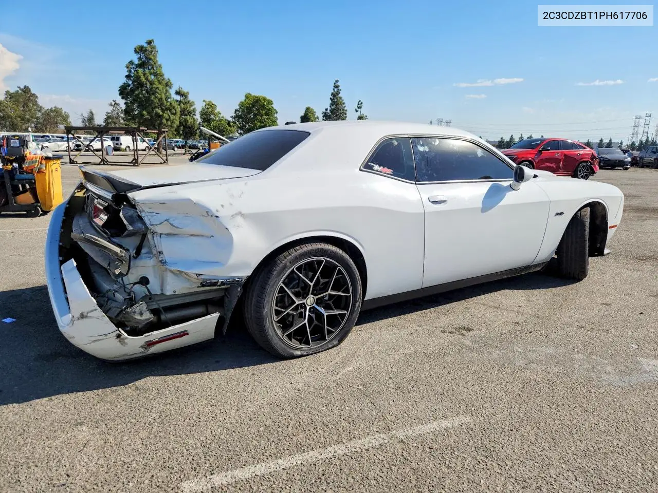 2023 DODGE CHALLENGER VIN 2C3CDZBT1PH617706 — фото 3