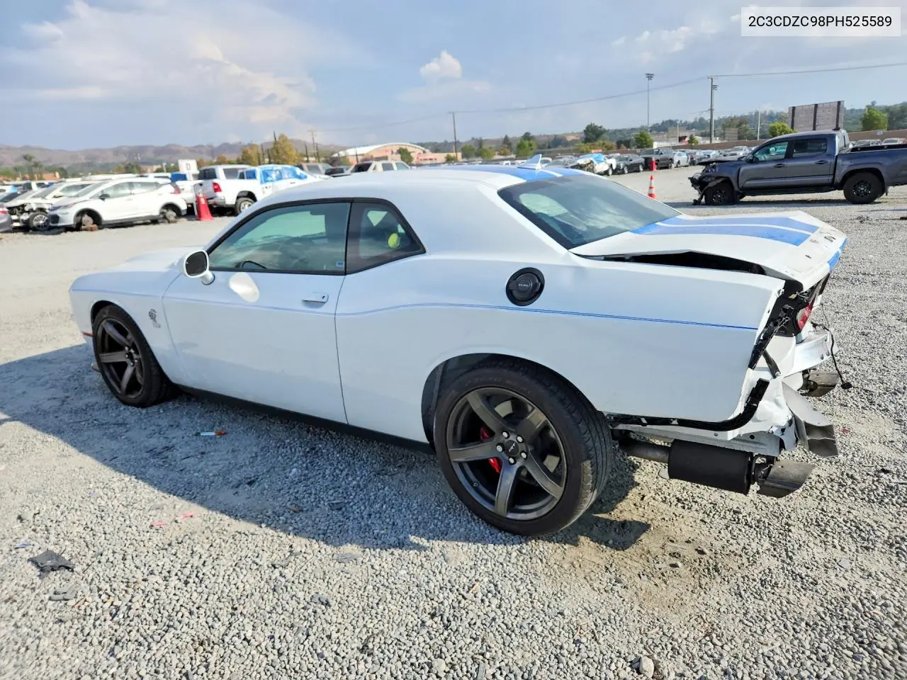 2023 DODGE CHALLENGER VIN 2C3CDZC98PH525589 — фото 2