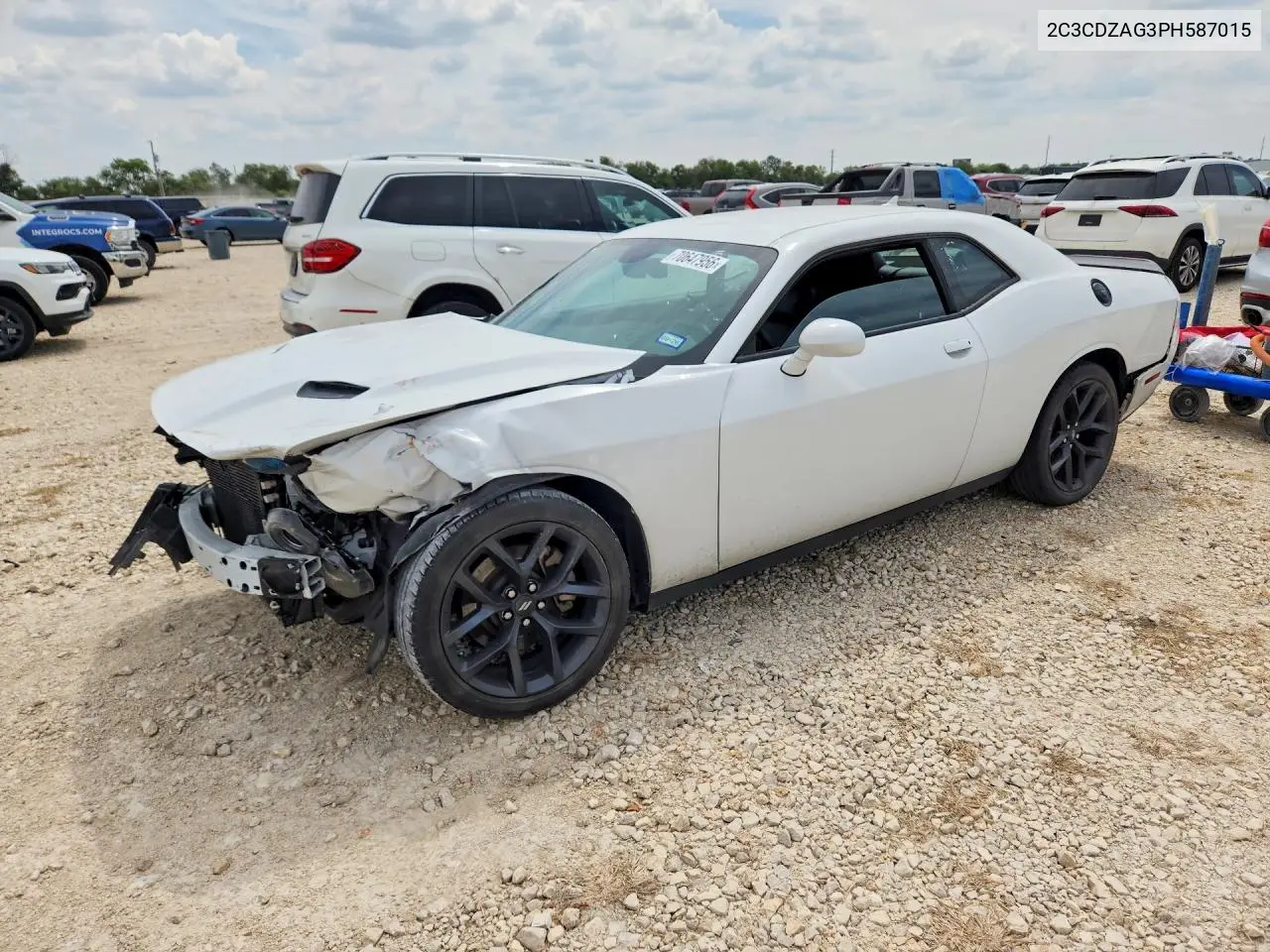DODGE CHALLENGER 2023, VIN 2C3CDZAG3PH587015