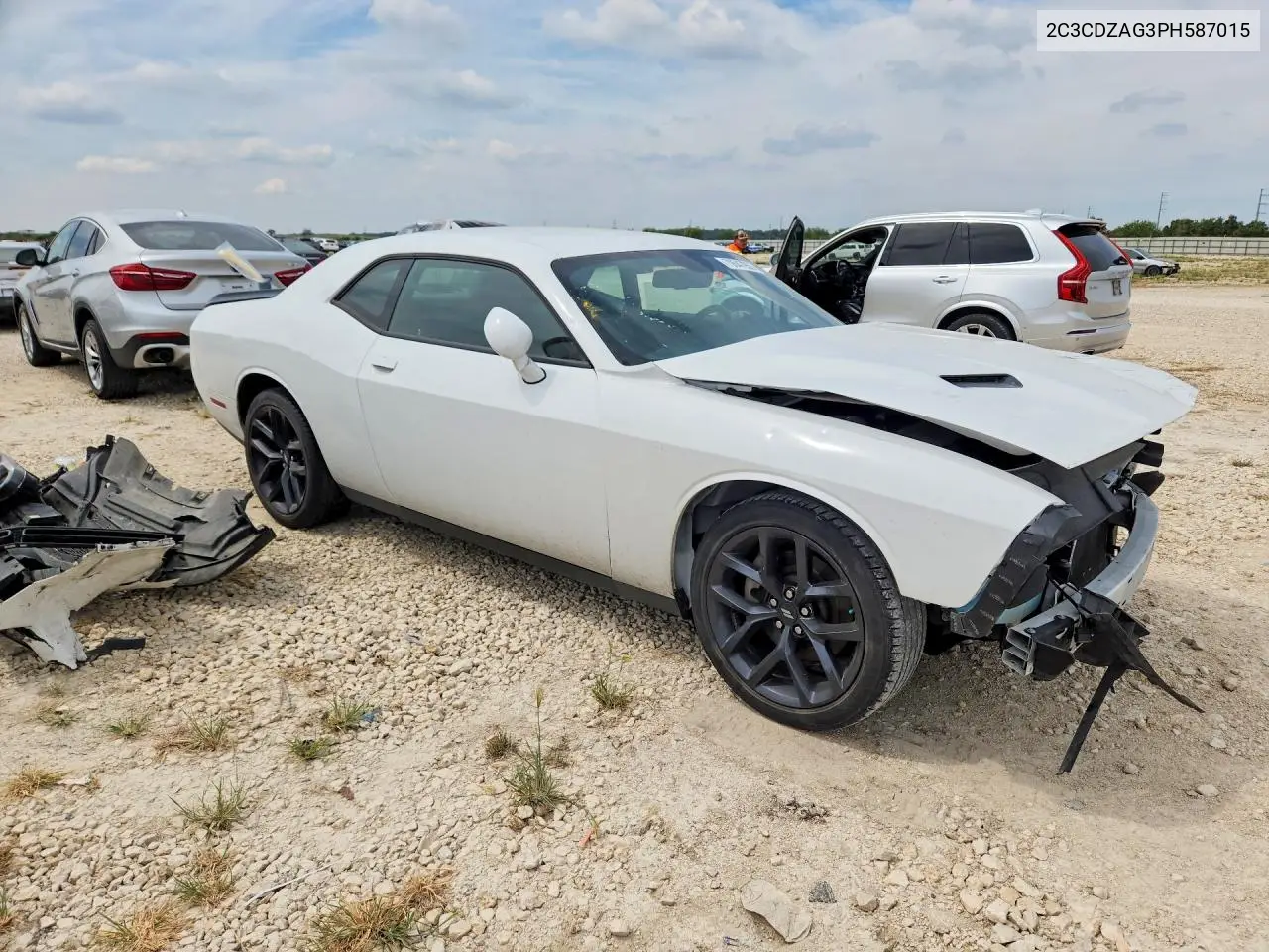 2023 DODGE CHALLENGER VIN 2C3CDZAG3PH587015 — фото 4