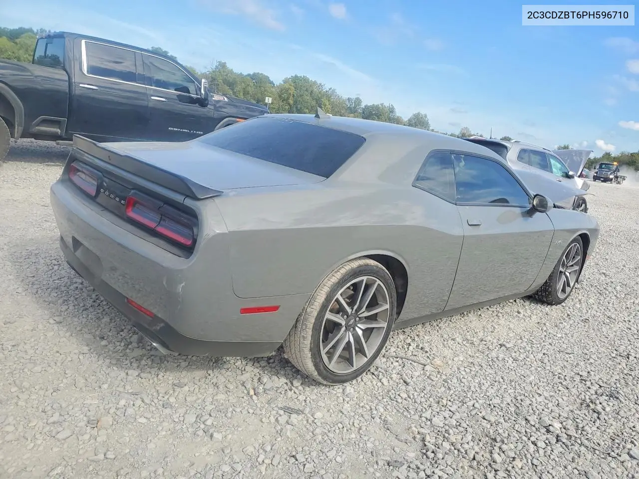 2023 DODGE CHALLENGER VIN 2C3CDZBT6PH596710 — фото 3