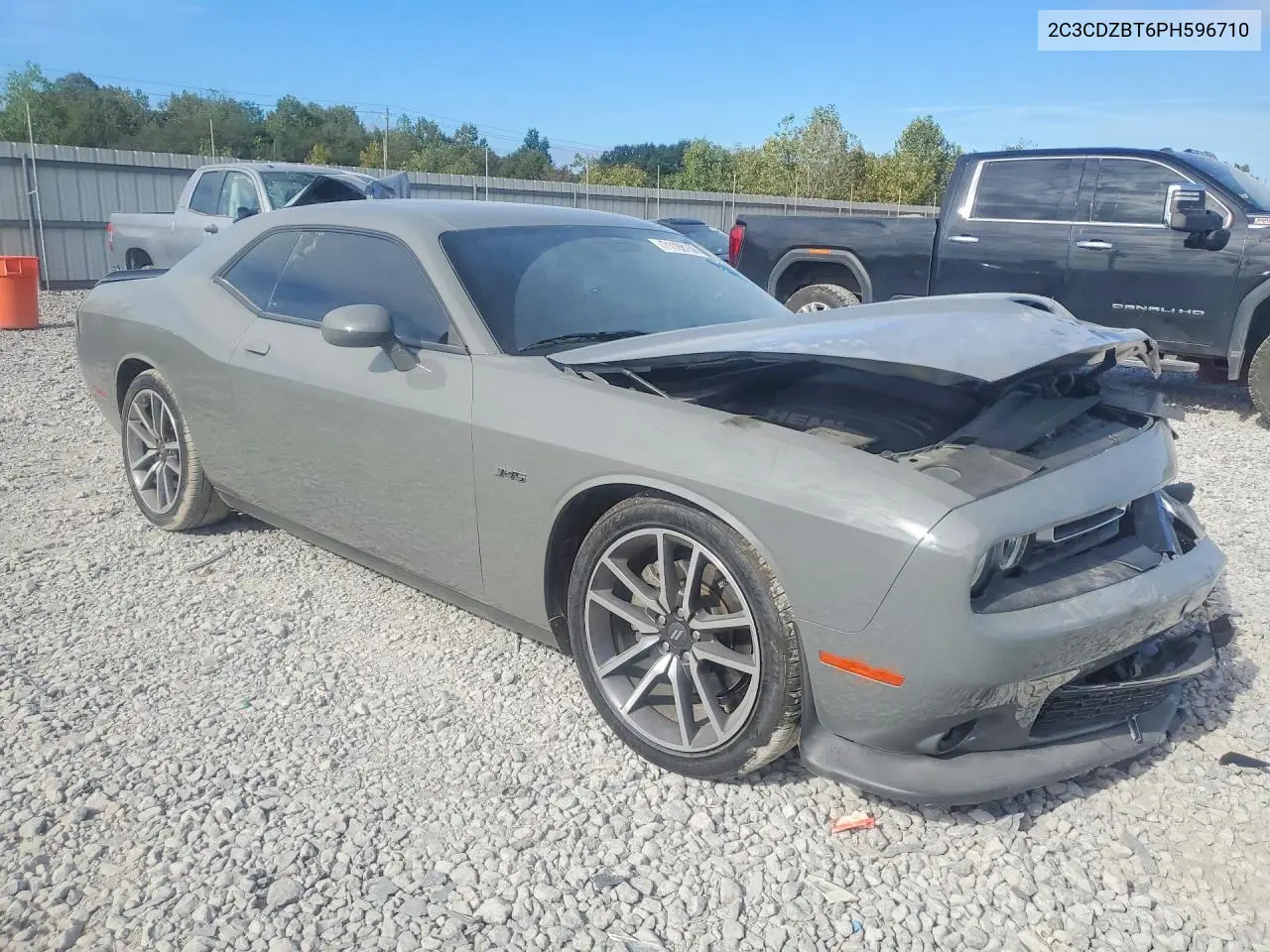 2023 DODGE CHALLENGER VIN 2C3CDZBT6PH596710 — фото 4