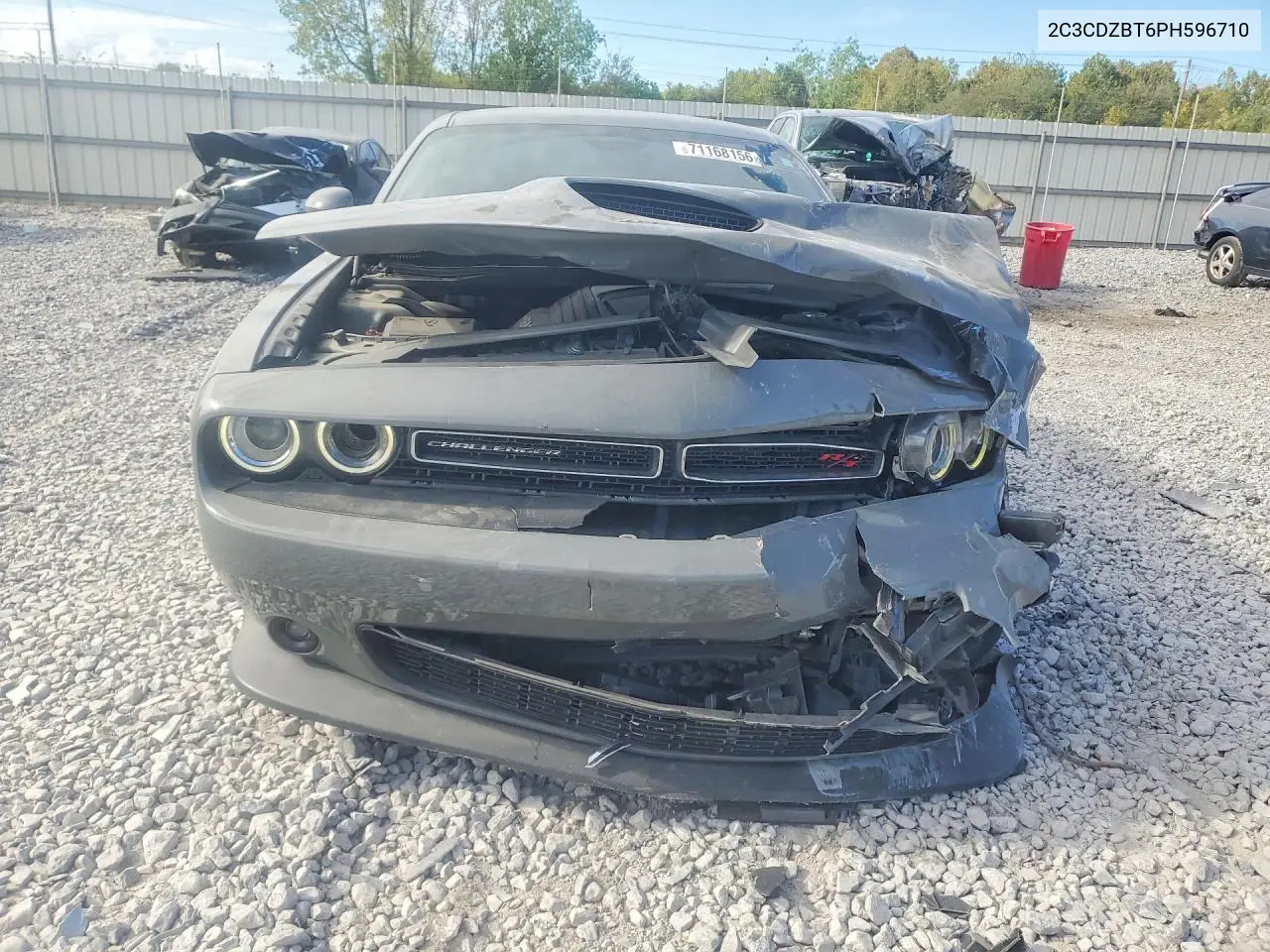 2023 DODGE CHALLENGER VIN 2C3CDZBT6PH596710 — фото 5