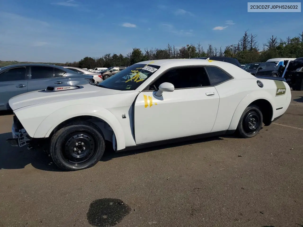 DODGE CHALLENGER 2023, VIN 2C3CDZFJ0PH526032