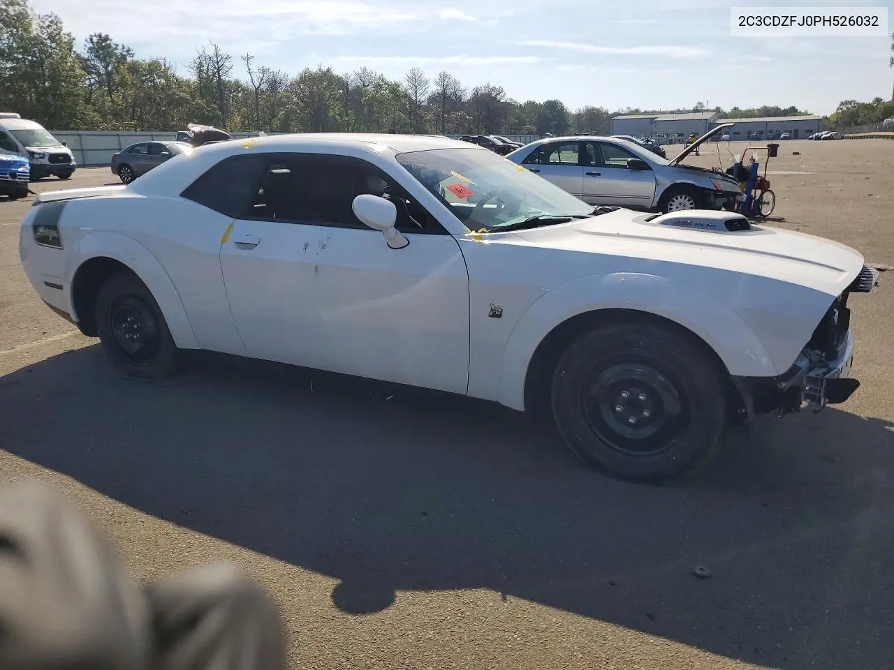 2023 DODGE CHALLENGER VIN 2C3CDZFJ0PH526032 — фото 4