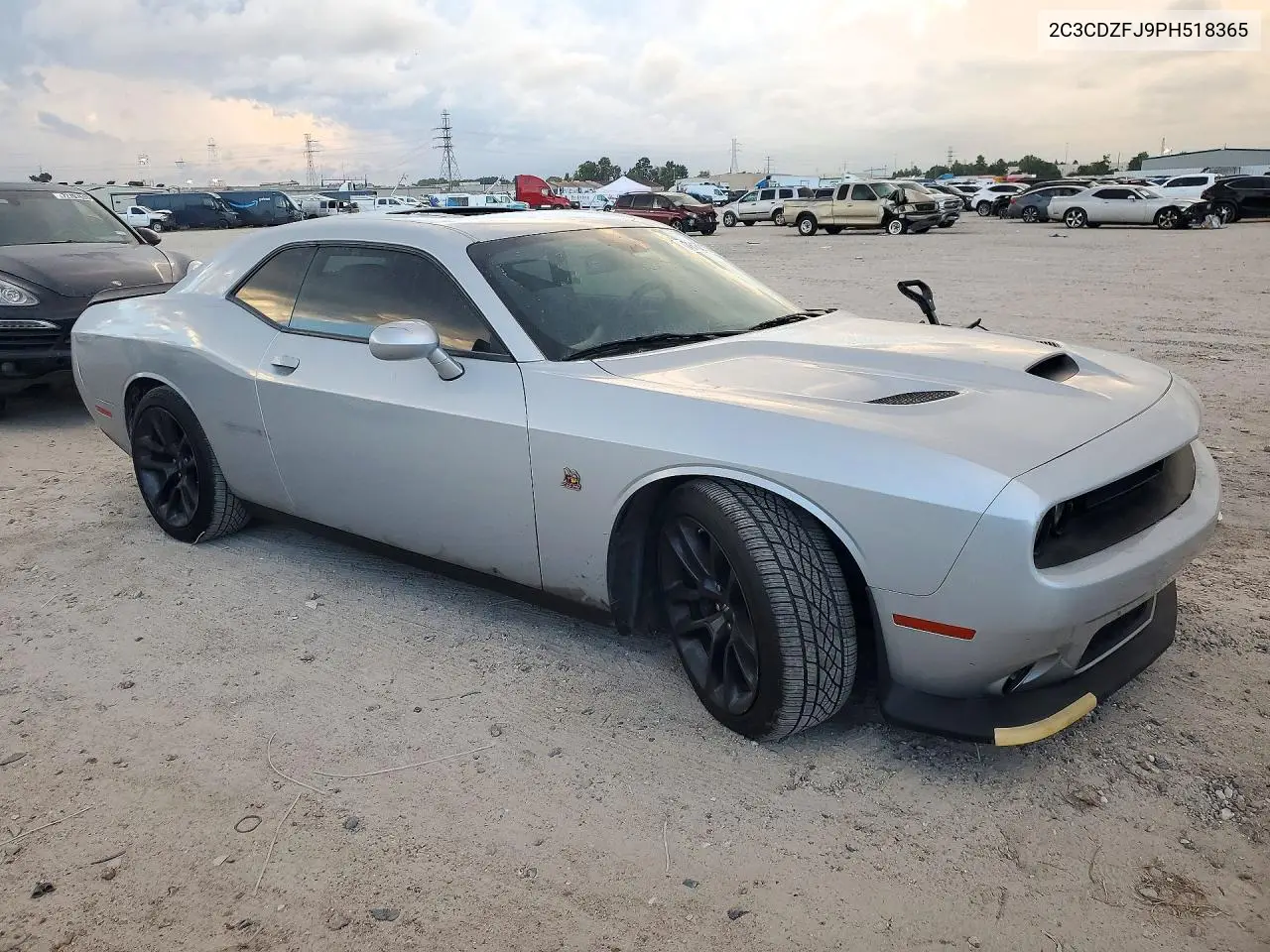 2023 DODGE CHALLENGER VIN 2C3CDZFJ9PH518365 — фото 4