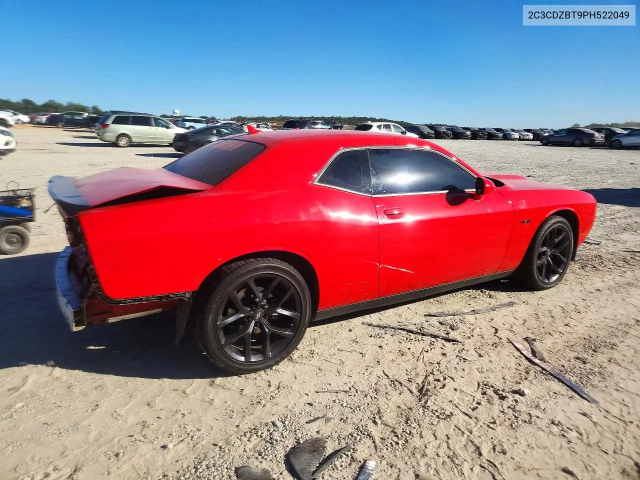 2023 DODGE CHALLENGER VIN 2C3CDZBT9PH522049 — фото 3