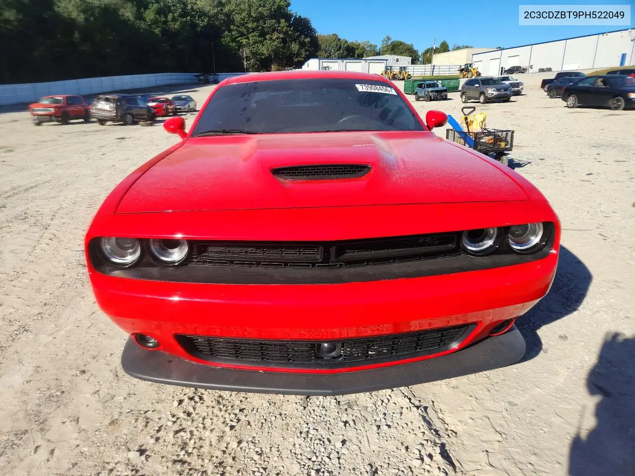 2023 DODGE CHALLENGER VIN 2C3CDZBT9PH522049 — фото 5