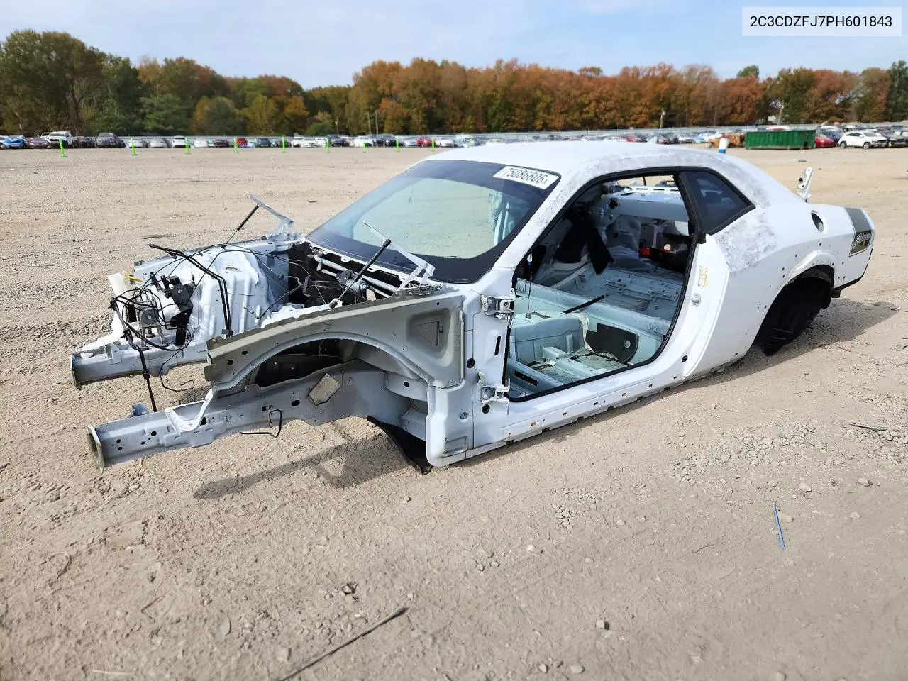 DODGE CHALLENGER 2023, VIN 2C3CDZFJ7PH601843