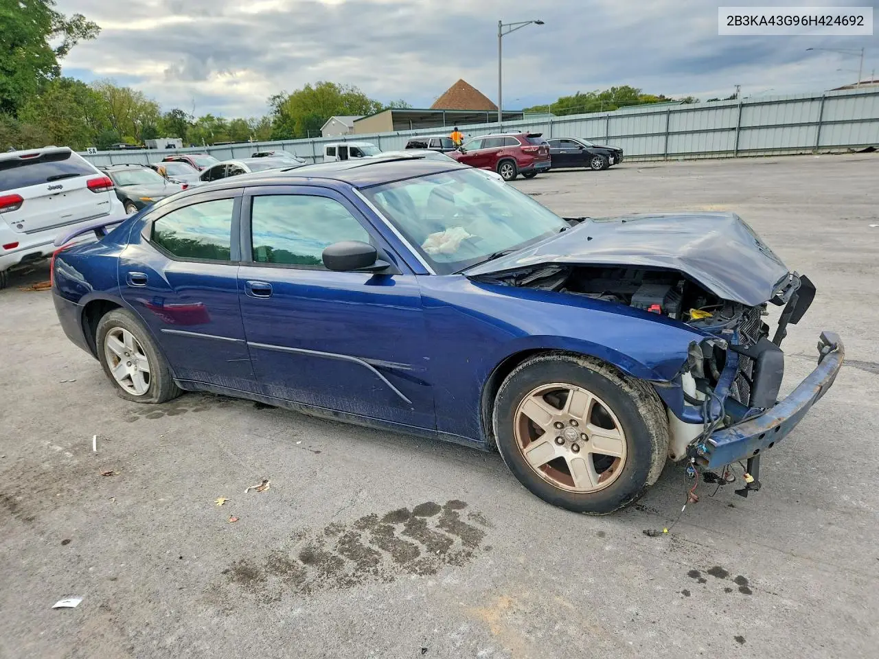 2006 DODGE CHARGER VIN 2B3KA43G96H424692 — фото 4