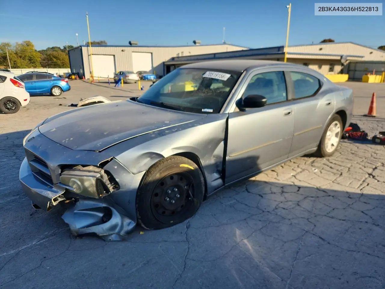 DODGE CHARGER 2006, VIN 2B3KA43G36H522813
