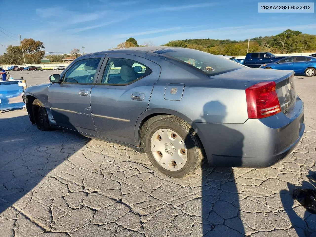 2006 DODGE CHARGER VIN 2B3KA43G36H522813 — фото 2