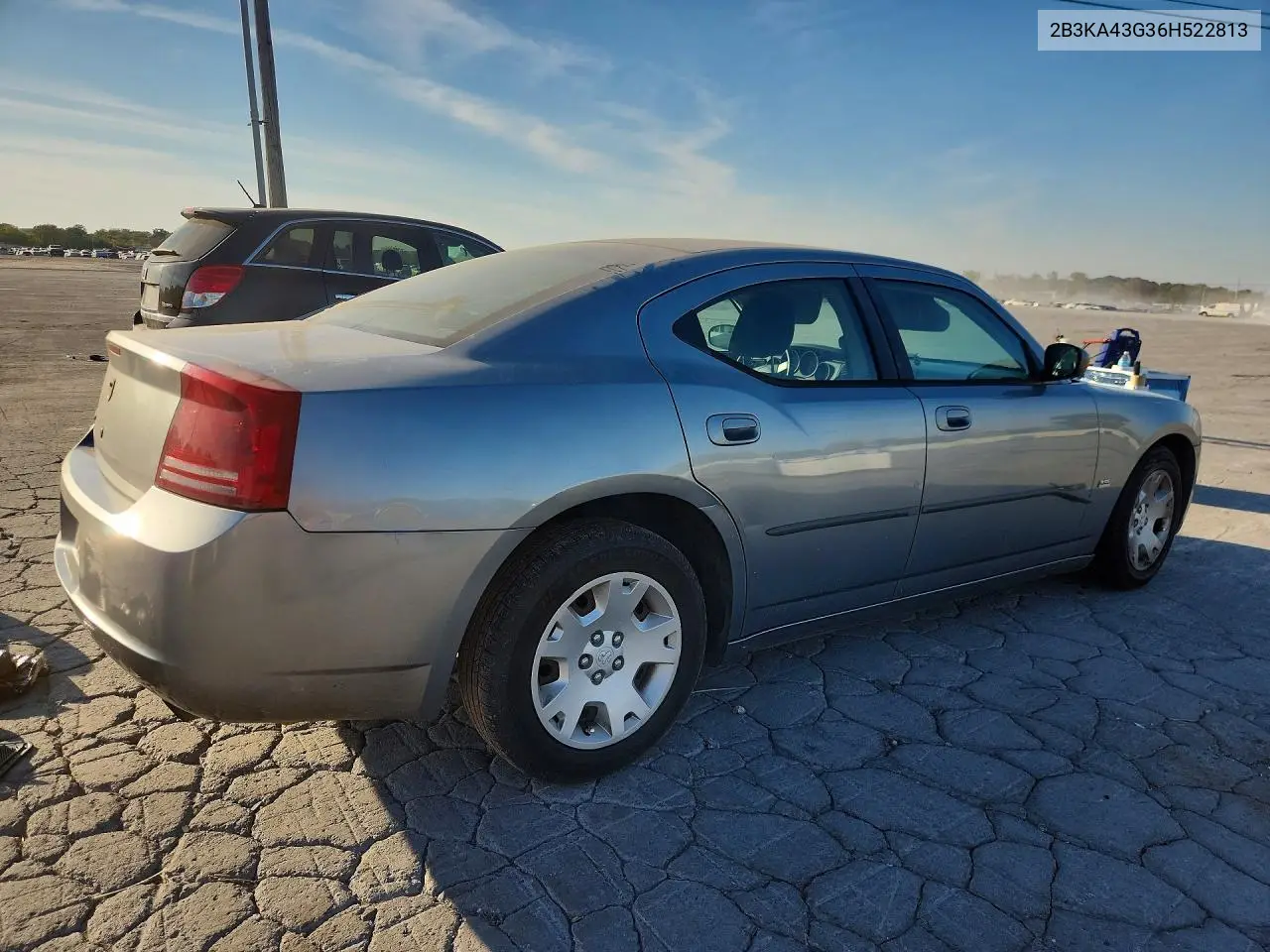2006 DODGE CHARGER VIN 2B3KA43G36H522813 — фото 3