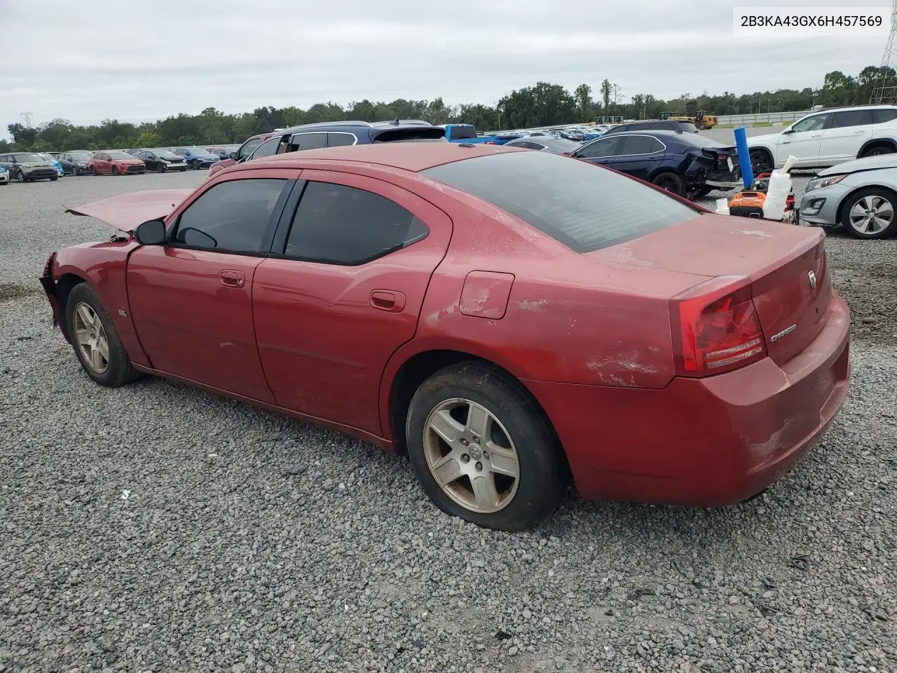 2006 DODGE CHARGER VIN 2B3KA43GX6H457569 — фото 2